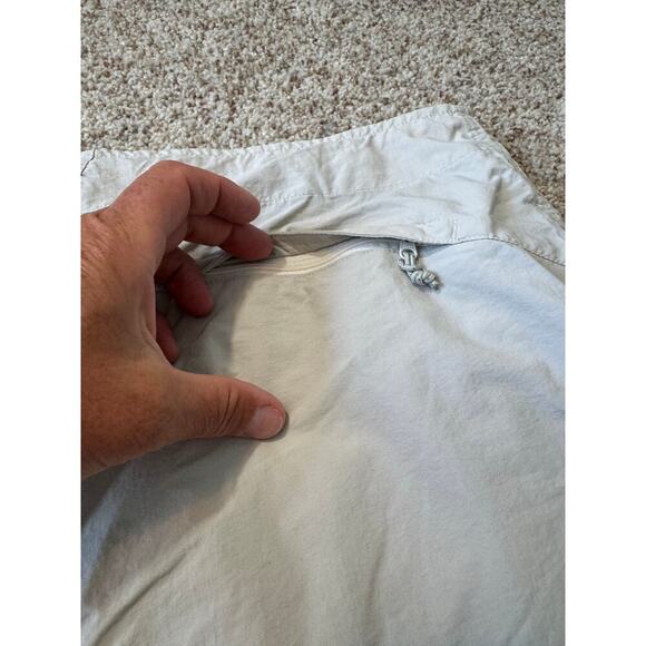 L.L. Bean size 14 shorts; Tan, lightweight; quick dry performance fabric - Picture 8 of 9